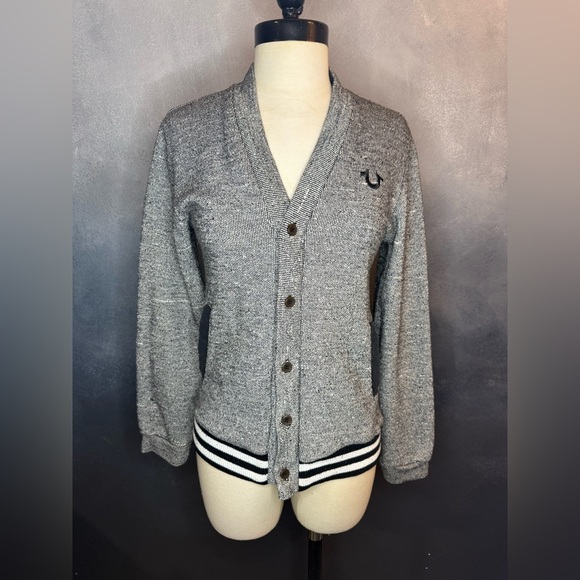True Religion Other - True Religion Button-Up Cardigan Sweater – Men’s Size M